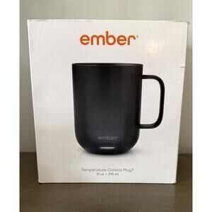 Ember 2 Smart Mug 10 oz Black – Heated Coffee Cup Temp Control | Open Box